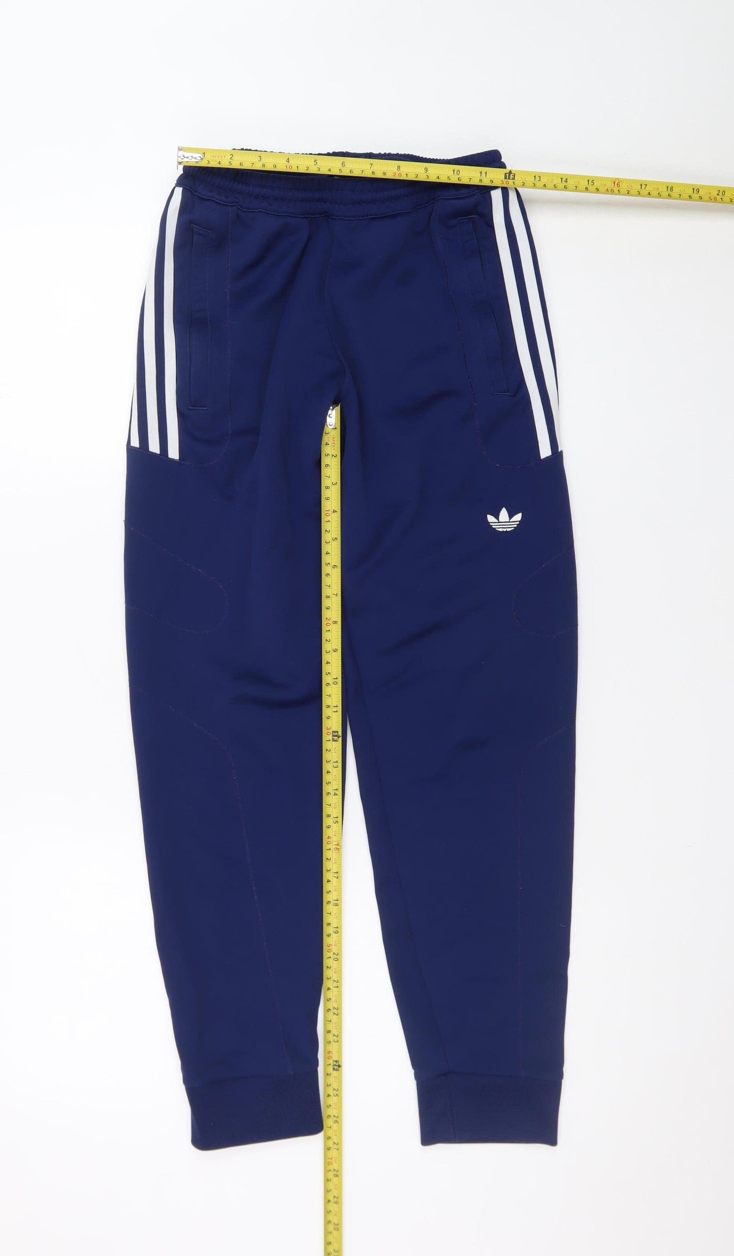 Adidas Men's Blue Jogger Trousers Size S Elastic Waist Casual Sportswear