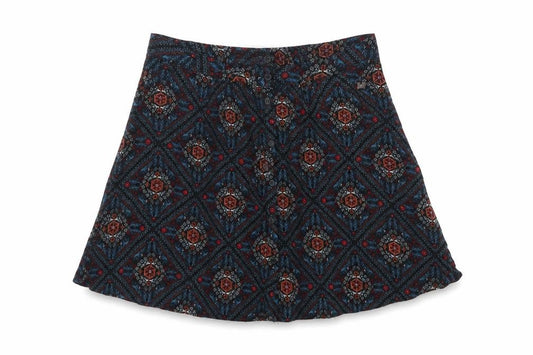 Front view of Youcom Women’s Multicoloured A-Line Short Skirt M