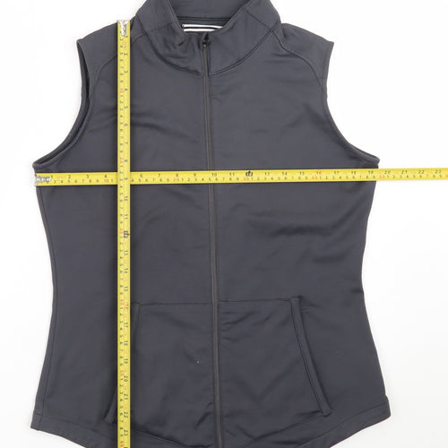 FootJoy Men's Black Softshell Golf Bodywarmer Gilet Size M Regular Fit