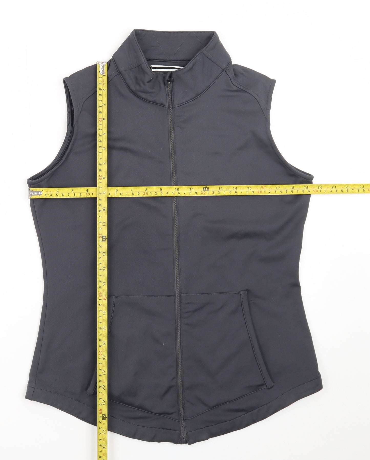 FootJoy Men's Black Softshell Golf Bodywarmer Gilet Size M Regular Fit