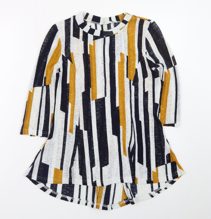 Stella Women’s Multicoloured Geometric Shift Dress Size 10