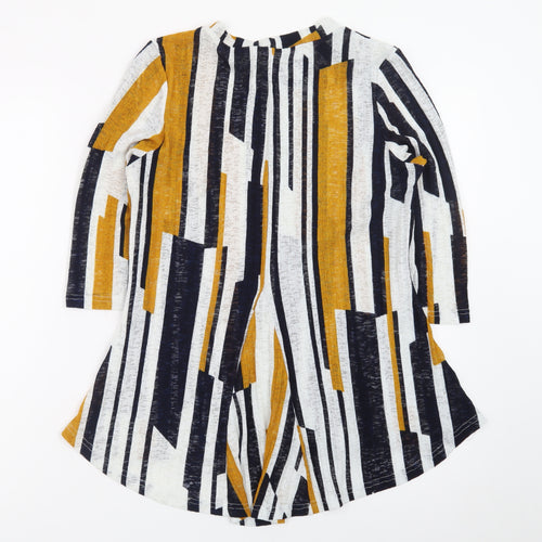 Stella Women’s Multicoloured Geometric Shift Dress Size 10