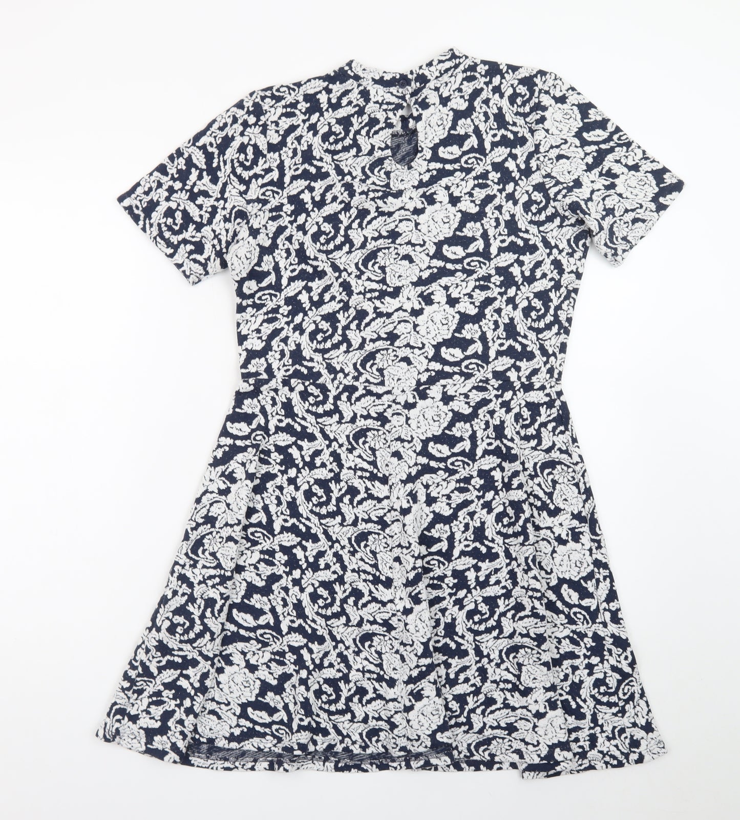 Atmosphere Womens Blue Floral Fit & Flare Dress Size 12