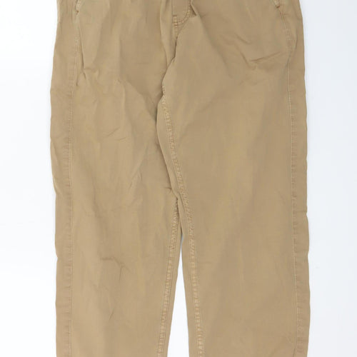 Marks and Spencer Women’s Beige Jogger Trousers Size 10 Elastic Waist