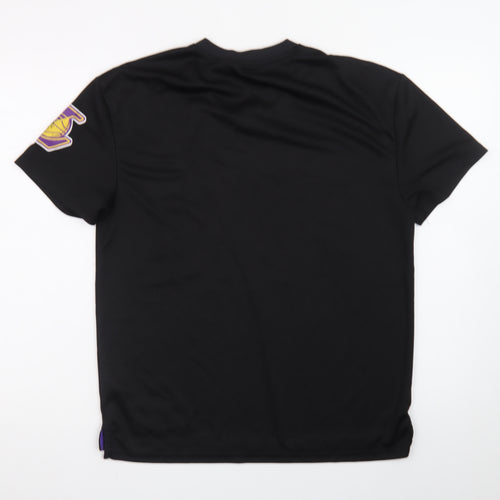 NBA Women’s Black XS V-Neck Los Angeles Lakers T-Shirt