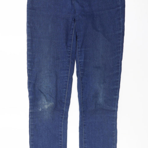 Gallery Womens Blue Skinny Stretch Denim Jeans Size 10