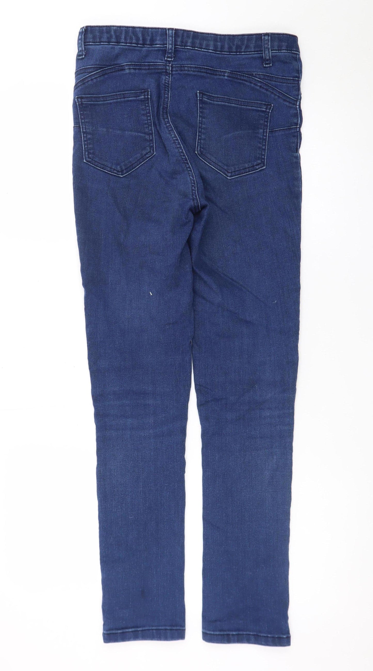 Gallery Womens Blue Skinny Stretch Denim Jeans Size 10