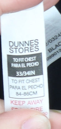Dunnes Stores Womens Black Long Sleeve Slim Fit Active Top Size S