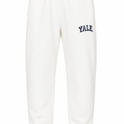 Yale University Women's White XXS Jogger Sweatpants Fleece