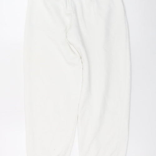 Yale University Women's White XXS Jogger Sweatpants Fleece