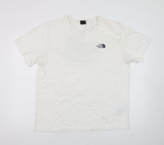 The North Face Men's White XL Graphic Outdoor Cotton T-Shirt