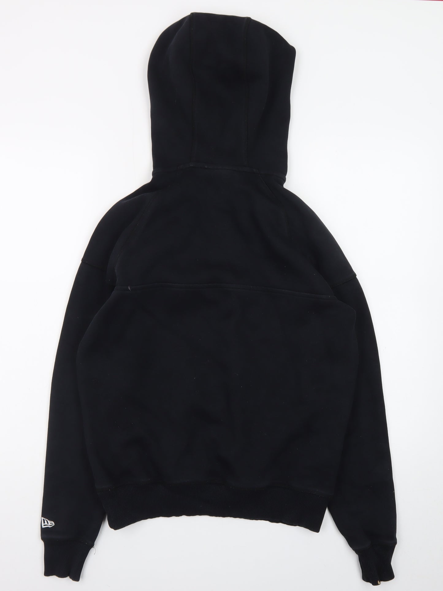 New Era Men's Black Raiders 1/2 Zip Hoodie Size S NFL Team Apparel