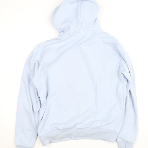 Disney Girls Blue Stitch Hawaii Pullover Hoodie M Regular Fit Fleece