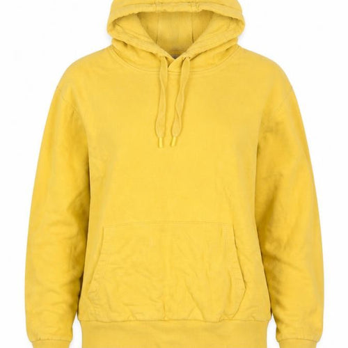 Mountain Warehouse Women Yellow Organic Cotton Pullover Hoodie Size 10