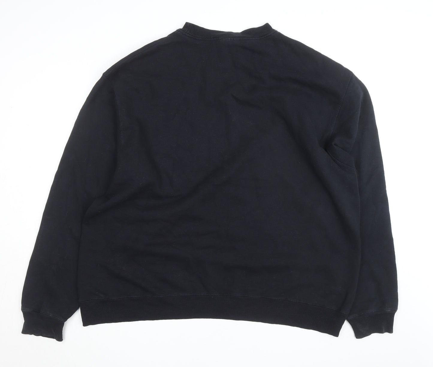 Champion Men's Black 3XL Pullover Crew Neck Fleece Sweatshirt