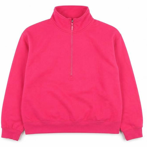 Dunnes Stores Women Pink Half Zip Fleece Activewear Jacket Size 16
