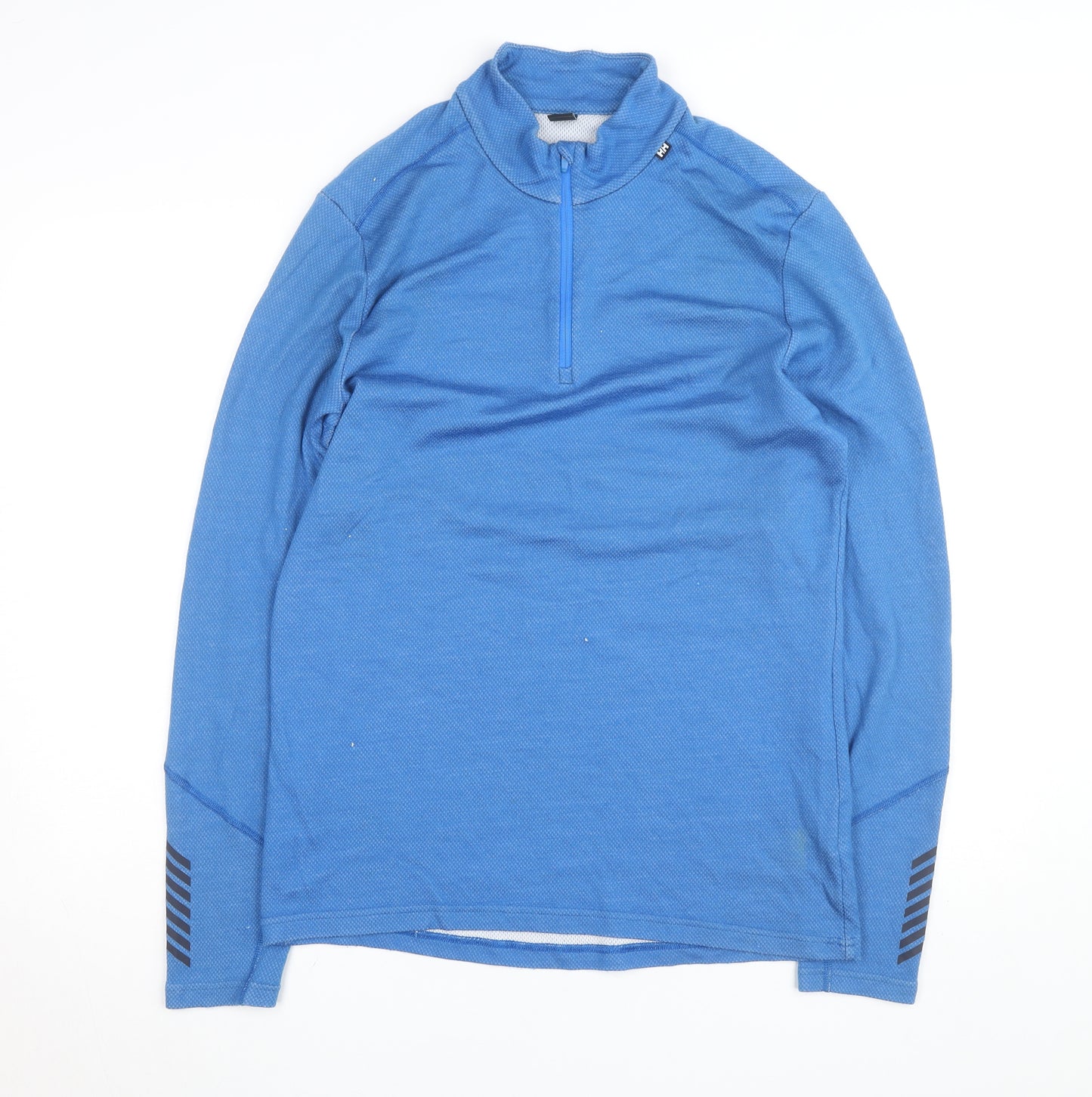 Helly Hansen Mens Blue XL 1/2 Zip Lightweight Activewear Jacket