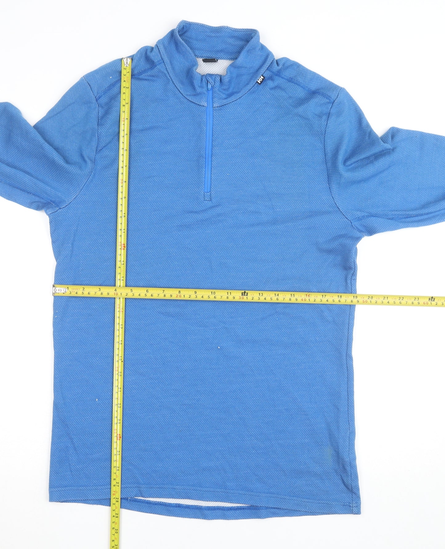 Helly Hansen Mens Blue XL 1/2 Zip Lightweight Activewear Jacket