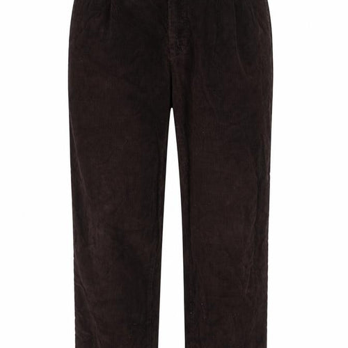 Eddie Bauer Men's Brown Corduroy Trousers 36x32 Regular Fit