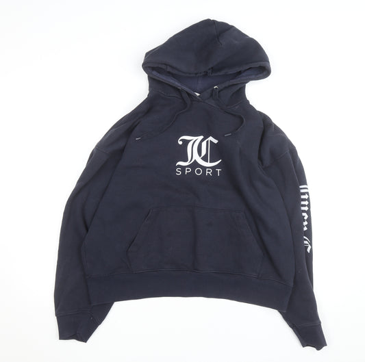 Juicy Couture Sport Women's Navy Pullover Hoodie Size L