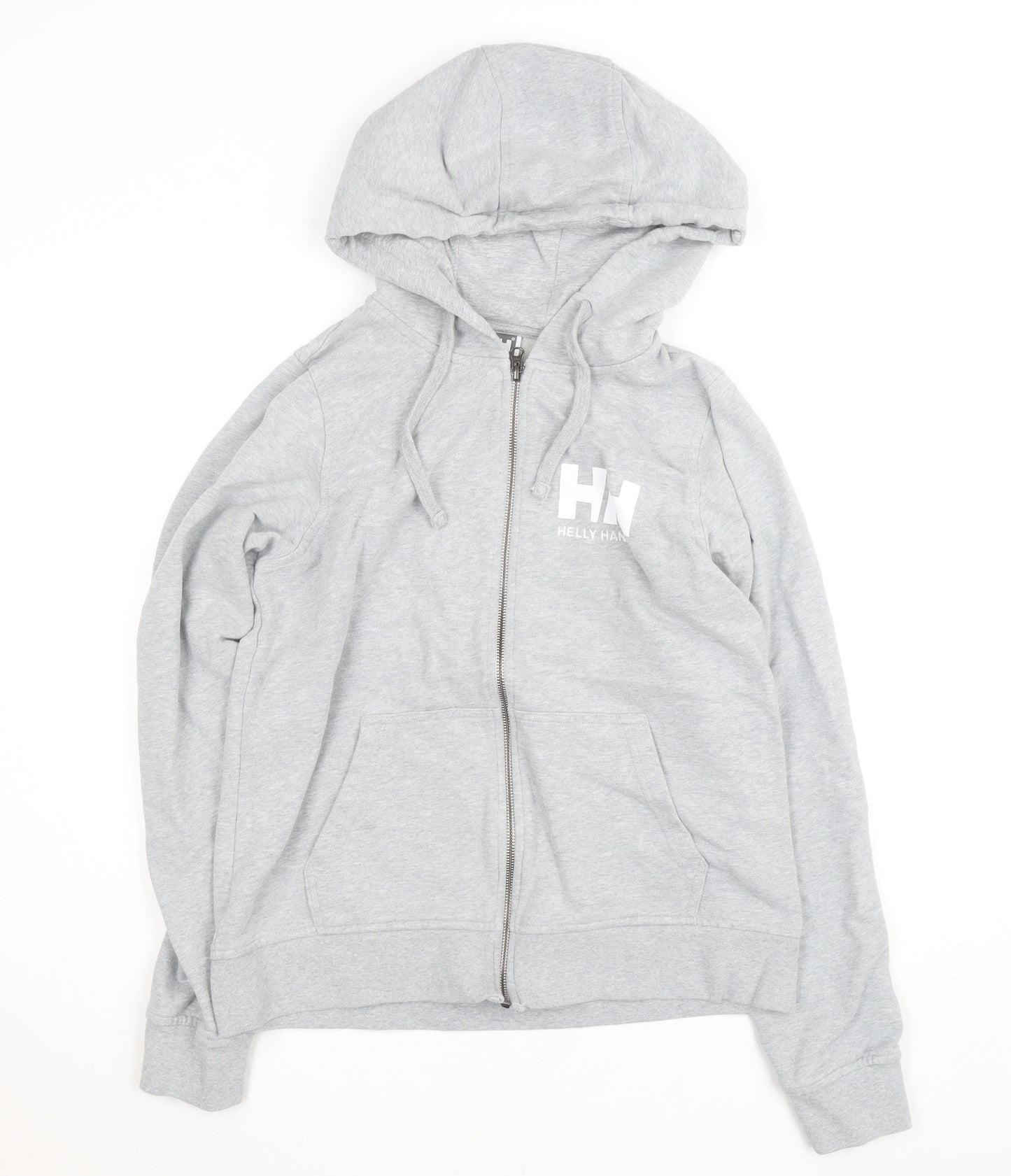 Helly Hansen Men's Grey Full Zip Hoodie L Regular Fit