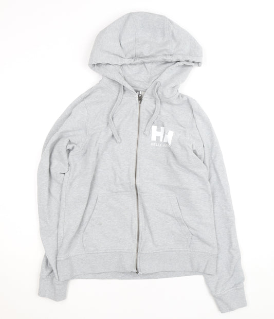 Helly Hansen Men's Grey Full Zip Hoodie L Regular Fit