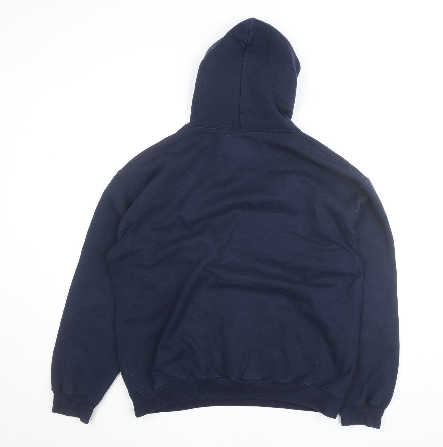 Leeds United Men's Blue Pullover Hoodie Medium EFL 2019/20 Champions