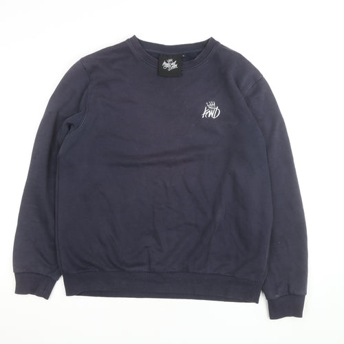 Kings Will Dream Men's Blue L Pullover Sweatshirt Logo Crew Neck