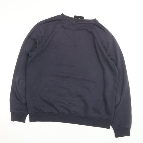Kings Will Dream Men's Blue L Pullover Sweatshirt Logo Crew Neck