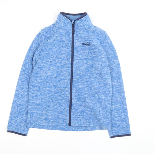 Peter Storm Boys Blue Fleece Full Zip Jacket 11-12 Years Hiking Outdoor