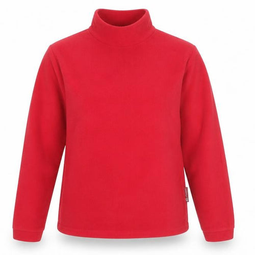 Mountain Essentials Women's Red Fleece 1/4 Zip Hiking Jacket Size 14