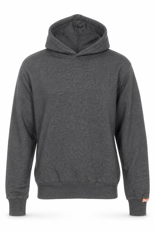 Front view of Levi's Men's Grey Pullover Hoodie Small Classic Logo