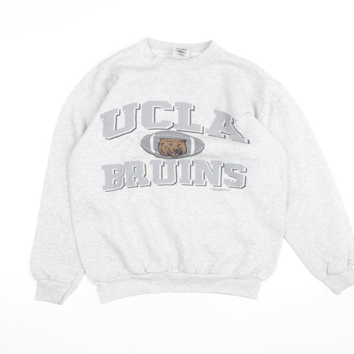 TNT by Trau & Loevner Unisex Grey UCLA Bruins Pullover Sweatshirt L