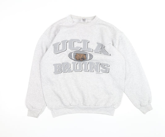 TNT by Trau & Loevner Unisex Grey UCLA Bruins Pullover Sweatshirt L