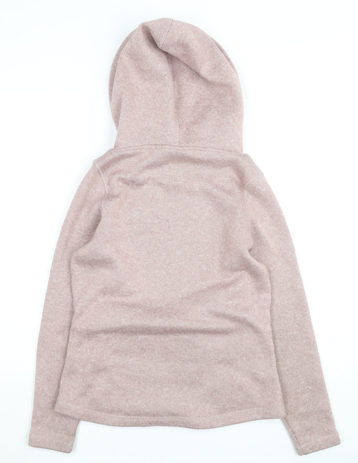TOG24 Womens Pink Long Sleeve Pullover Hoodie Size 8