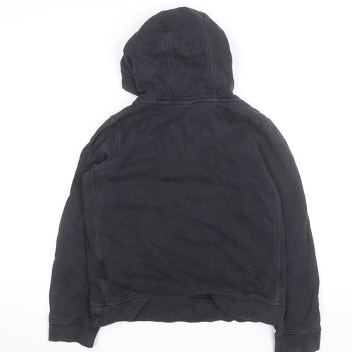 Nike Boys Black Pullover Hoodie M 10-11 Years Fleece Hooded Sweatshirt