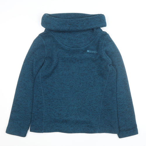 Mountain Warehouse Blue Fleece Pullover Jacket Unisex Adults S