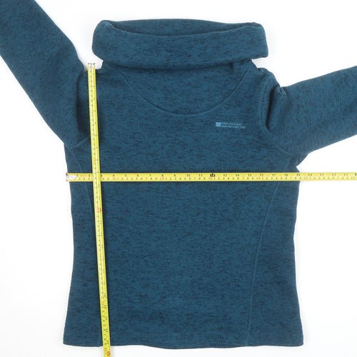 Mountain Warehouse Blue Fleece Pullover Jacket Unisex Adults S