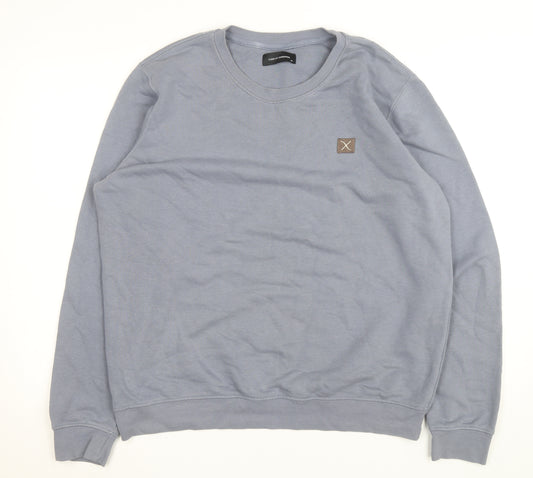 Clean Cut Copenhagen Men's Blue XL Pullover Sweatshirt