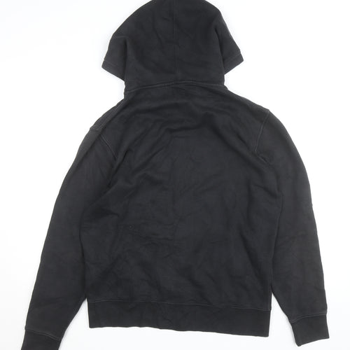 Levi's Men's Black Full Zip Hoodie M Regular Fit Casual Sweatshirt