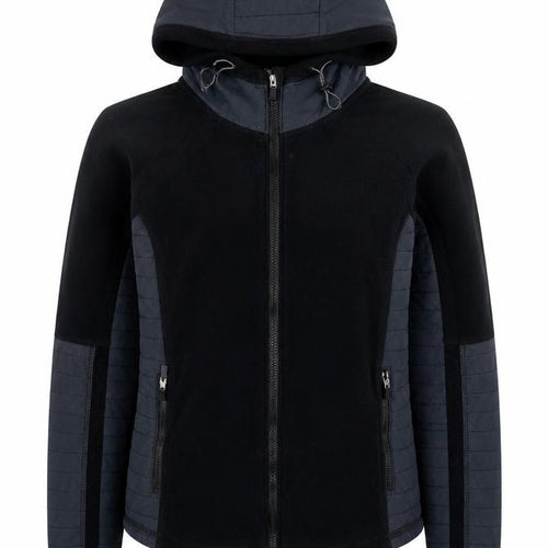 Abercrombie & Fitch Women’s Black Fleece Hooded Active Jacket Medium