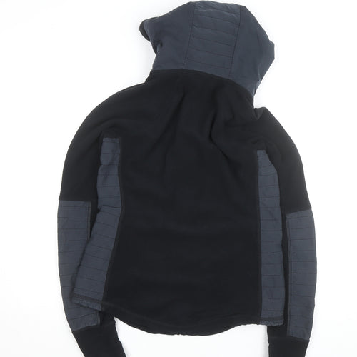 Abercrombie & Fitch Women’s Black Fleece Hooded Active Jacket Medium