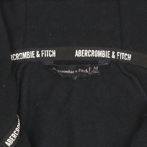 Abercrombie & Fitch Women’s Black Fleece Hooded Active Jacket Medium