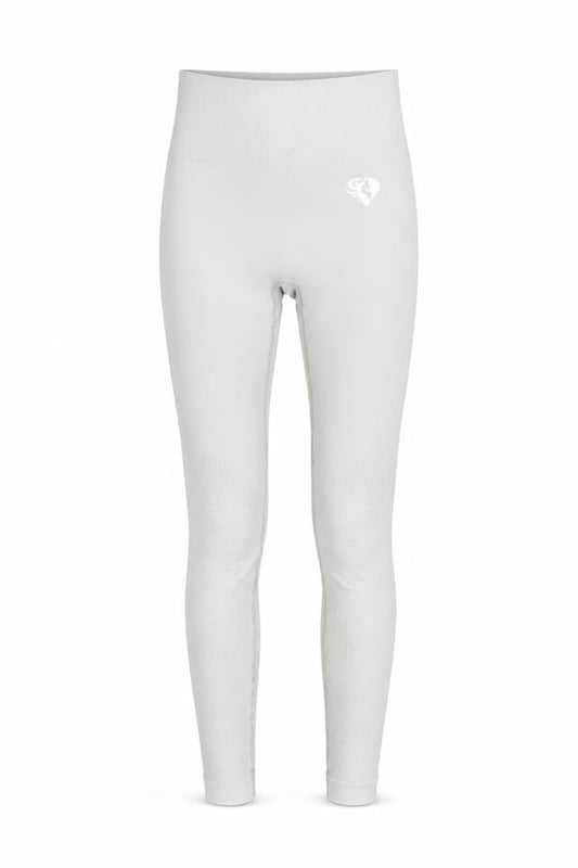 Women's Best Grey Seamless High Waist Leggings Size S - Stretch Gym Wear