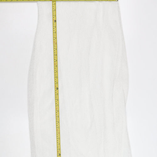 B. Young Women’s White L Slip Dress Classic Summer Style