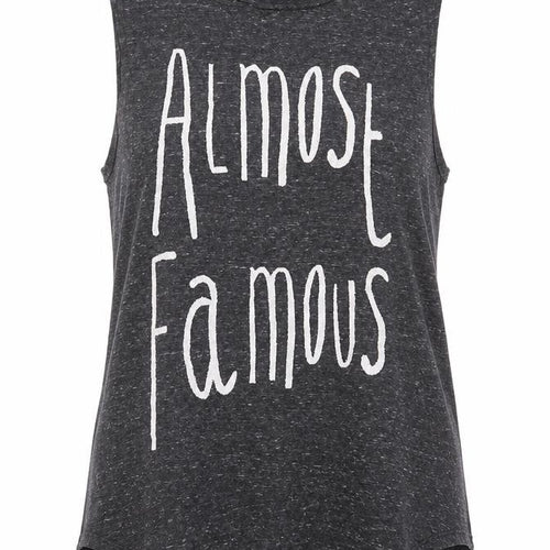 ASOS Women’s Grey Almost Famous Sleeveless Tank Top Size 14