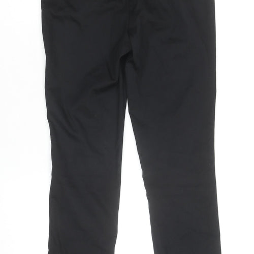 Savida Women’s Black Slim Fit Stretch Trousers Size 10