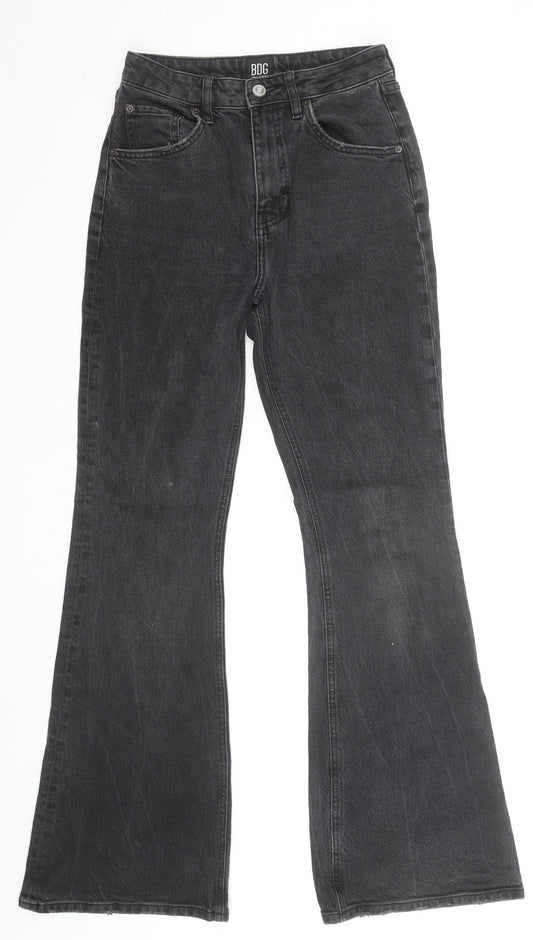 BDG Women's Black Flared High Rise Jeans Size 10 W27 L32