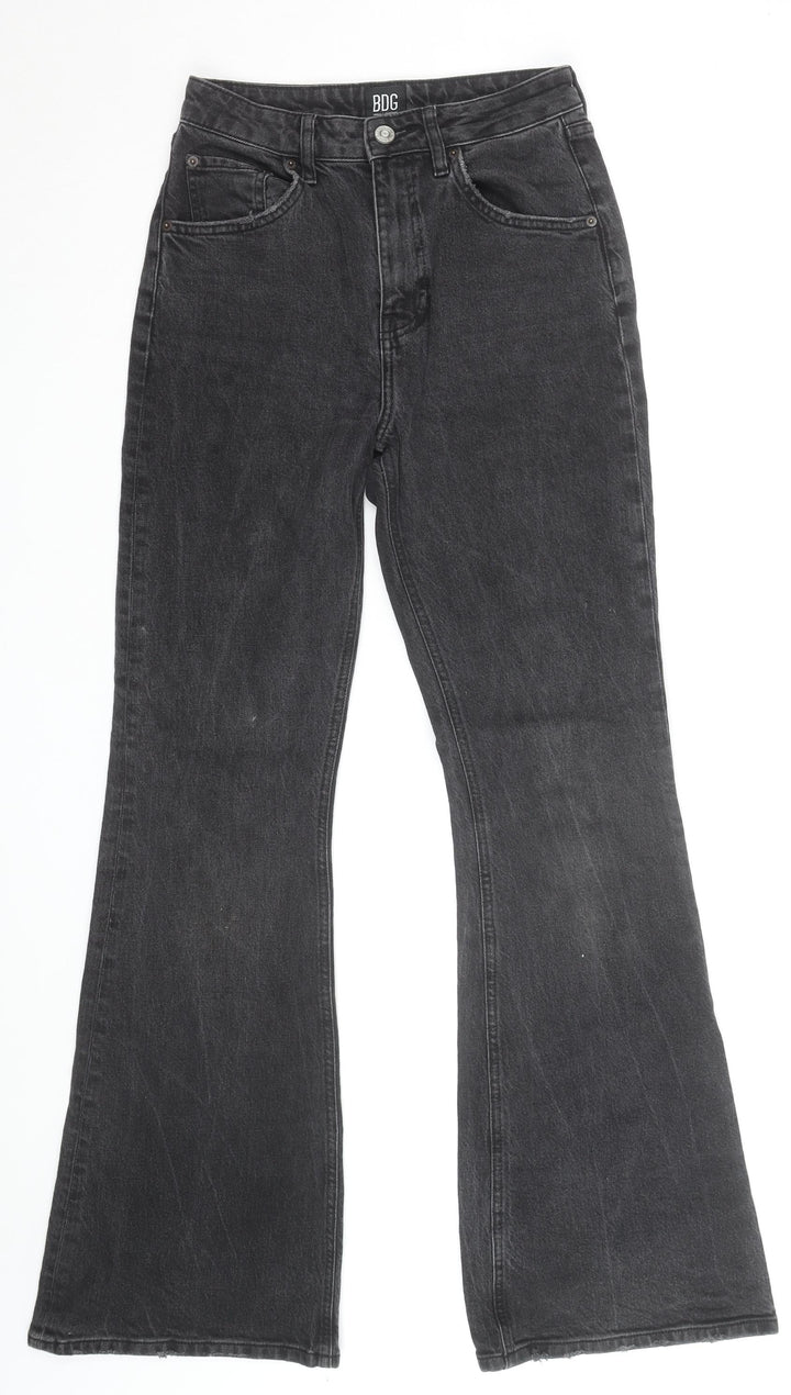 BDG Women's Black Flared High Rise Jeans Size 10 W27 L32
