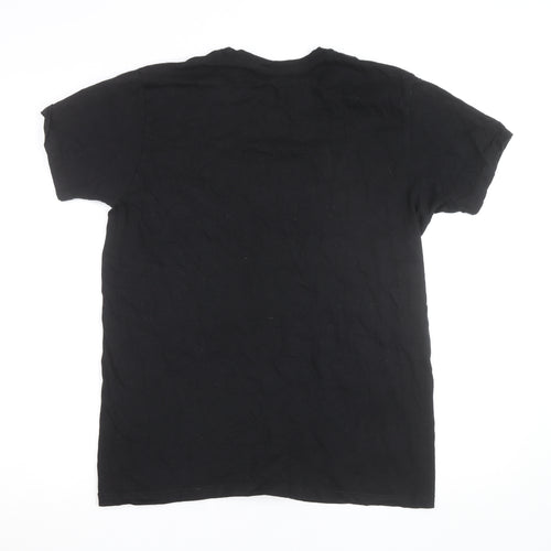 Limited Edition Bayer 04 Leverkusen Black Men's M Cotton T-Shirt